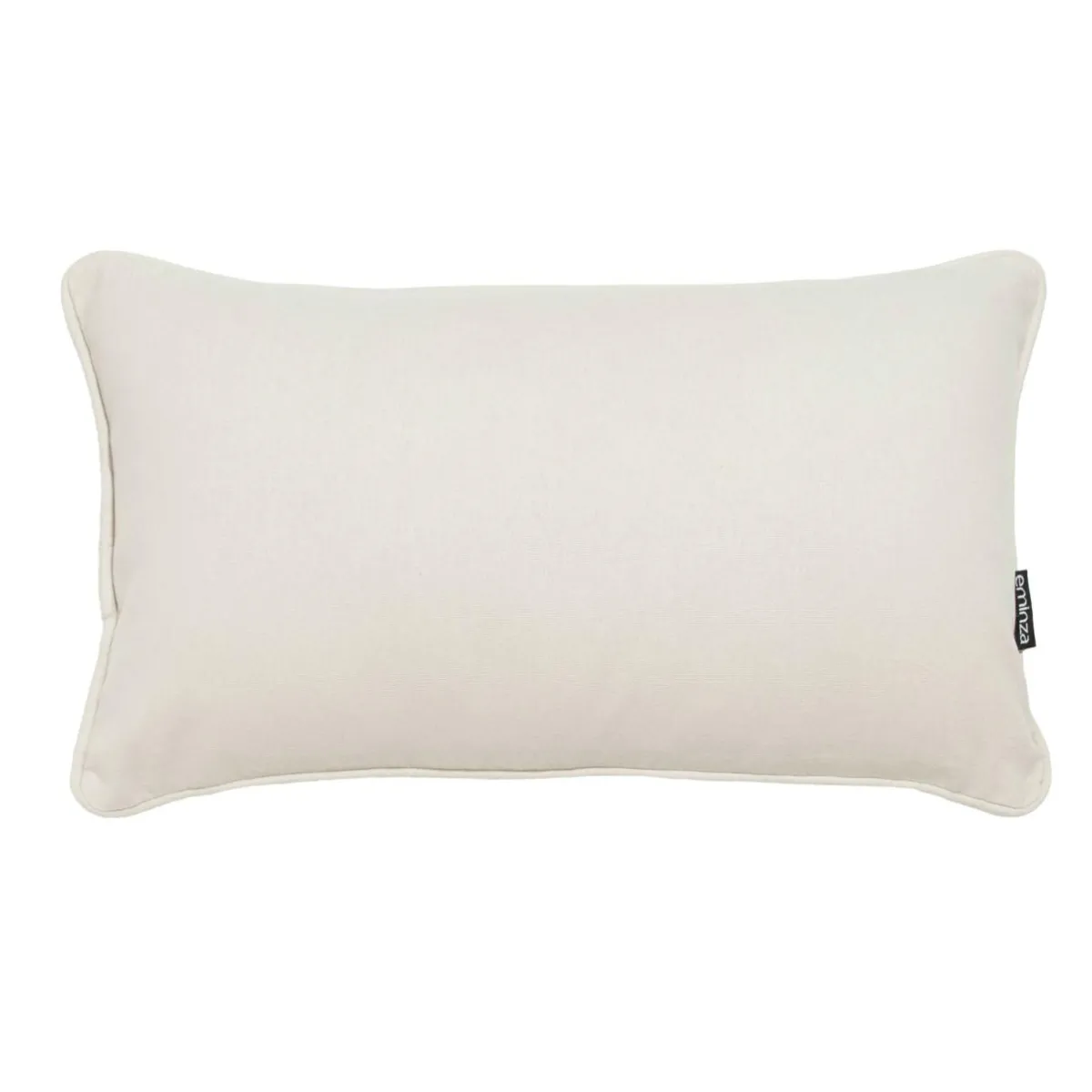 EMINZA Coussin rectangulaire coton (30 x 50 cm) Pixel Beige Hot