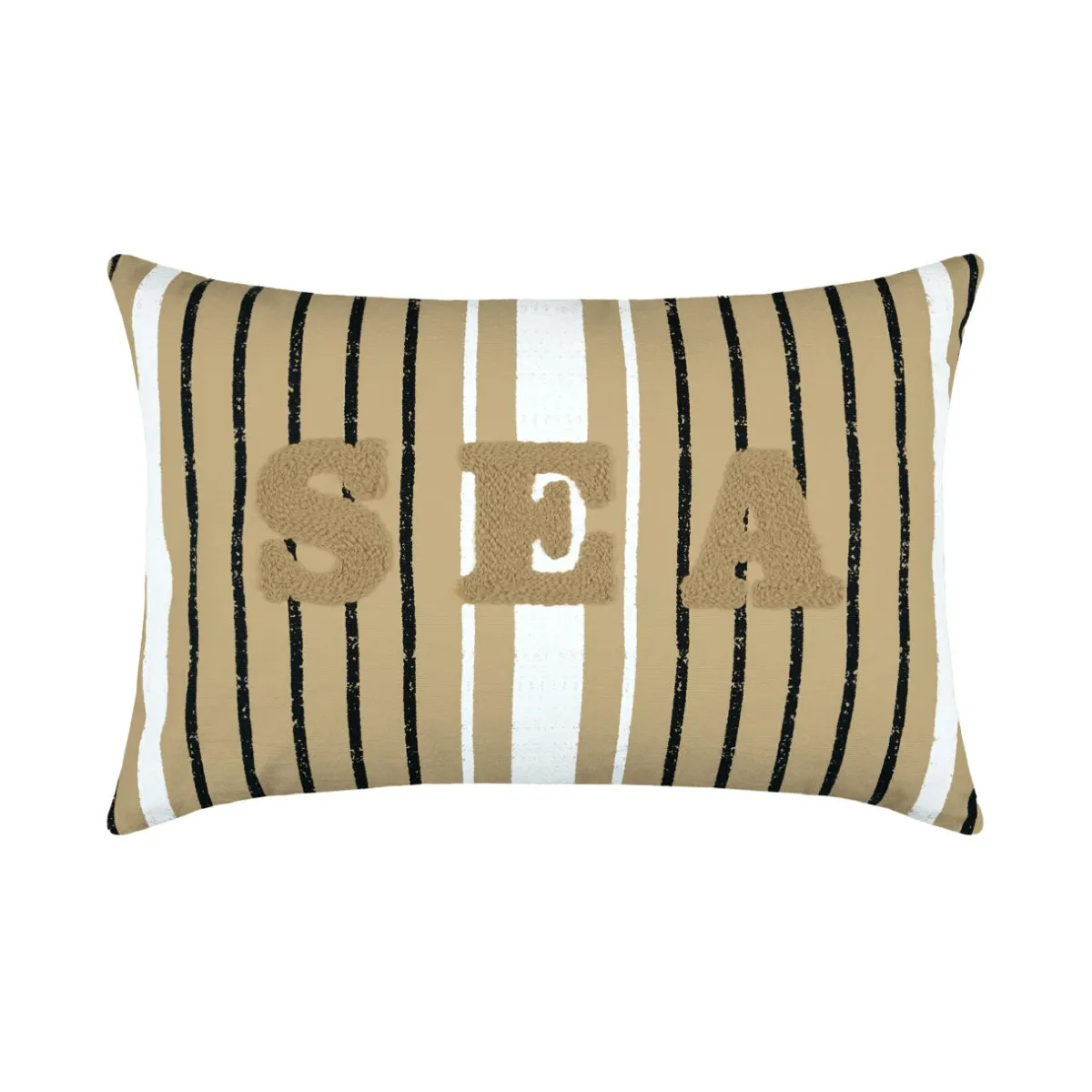STOF Coussin rectangulaire coton (40 x 60 cm) Maritime Beige New