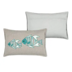 STOF Coussin rectangulaire en coton (35 x 50 cm) Barbade Beige Best