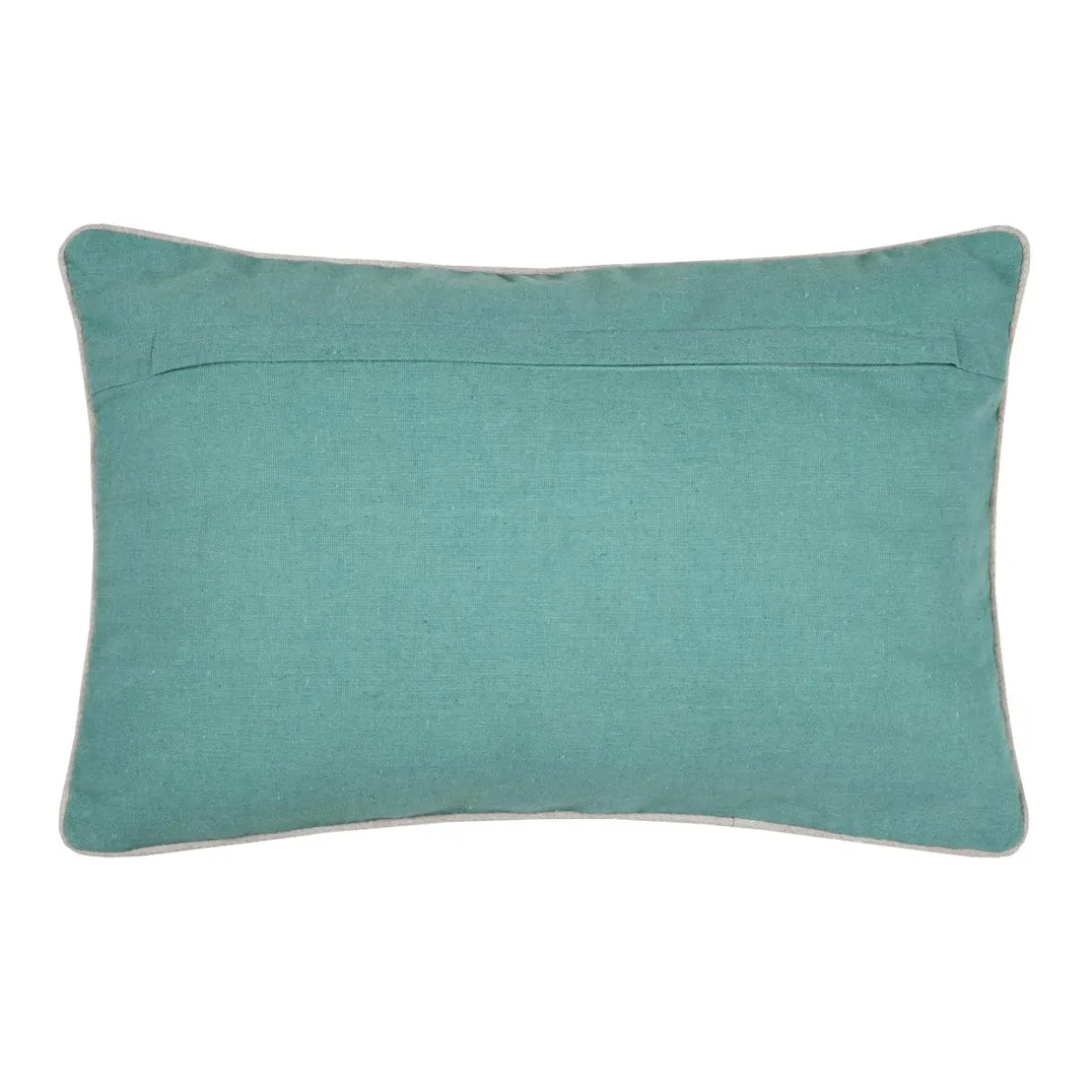 STOF Coussin rectangulaire en coton (35 x 50 cm) Barbade Blanc Sale
