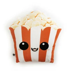 L'EFFET PAPILLON Coussin rectangulaire enfant coton (40 x 42 cm) Fresh popcorn Rouge Best
