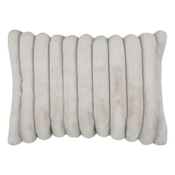 STOF Coussin rectangulaire fausse fourrure (50 x 80 cm) Polary Beige Discount