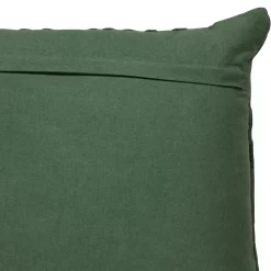 Atmosphera, cru017dateur d'intu017drieur Coussin rectangulaire gaze de coton (38 x 58 cm) Letho Vert tilleul Discount