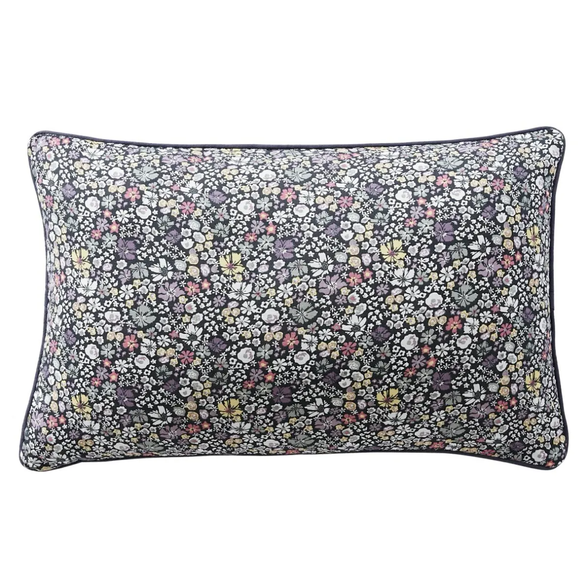 EMINZA Coussin rectangulaire gaze de coton (40 x 60 cm) Elya Violet Discount