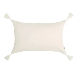 EMINZA Coussin rectangulaire gaze de coton (40 x 60 cm) Gaïa pampa Beige Sale