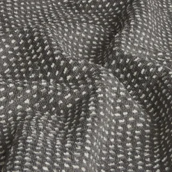 EMINZA Coussin rectangulaire tissé (40 x 60 cm) Oscar Gris Anthracite Discount