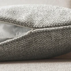 EMINZA Coussin rectangulaire tissé (40 x 60 cm) Alba Taupe Outlet