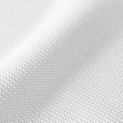 EMINZA Coussin rectangulaire tissé (40 x 60 cm) Alba perle Blanc Outlet