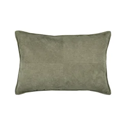 STOF Coussin rectangulaire velours (40 x 60 cm) Dandy Vert kaki Hot