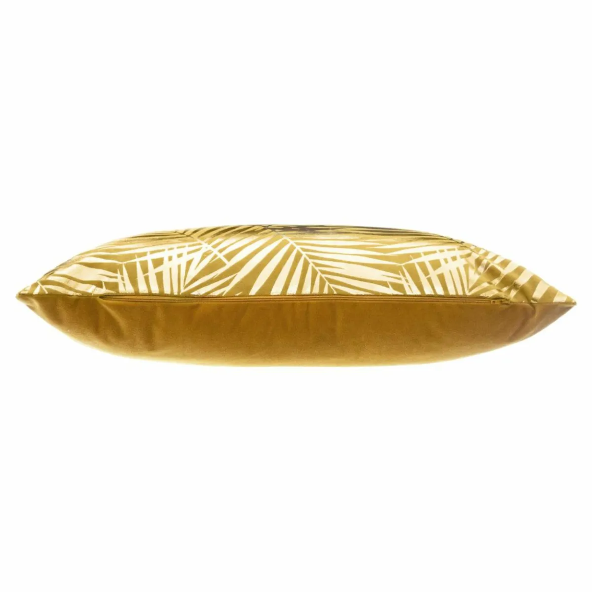ATMOSPHERA Coussin rectangulaire velours (30 x 50 cm) Or Tropic Jaune ocre Discount
