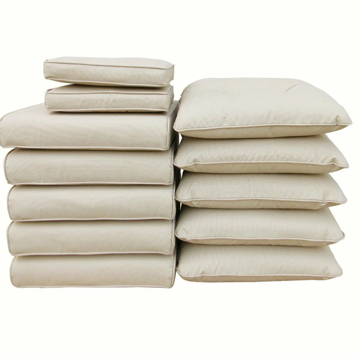 MOBELLIA Coussins de remplacement pour salon de jardin Tivoli - Beige Online
