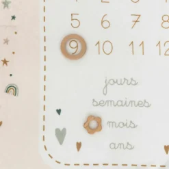 Atmosphera, cru017dateur d'intu017drieur Couverture étape bébé (120 x 80 cm) Arc en ciel Multicolore Hot