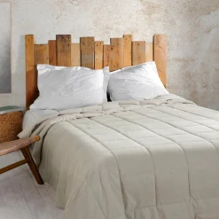 LINDER Couvre lit matelassé (250 x 260 cm) Vercors Ecru