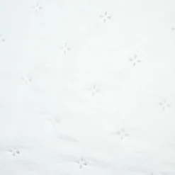 STOF Couvre-lit matelassé et deux taies d'oreiller (240 x 220 cm) Cléo Blanc Sale