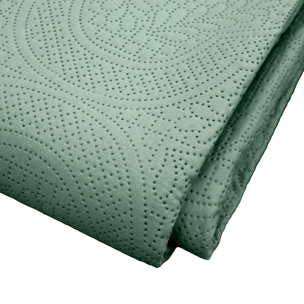 douceur d'intu017drieur Couvre-lit matelassé et deux taies d'oreiller (240 x 260 cm) Romane cèdre Vert Hot