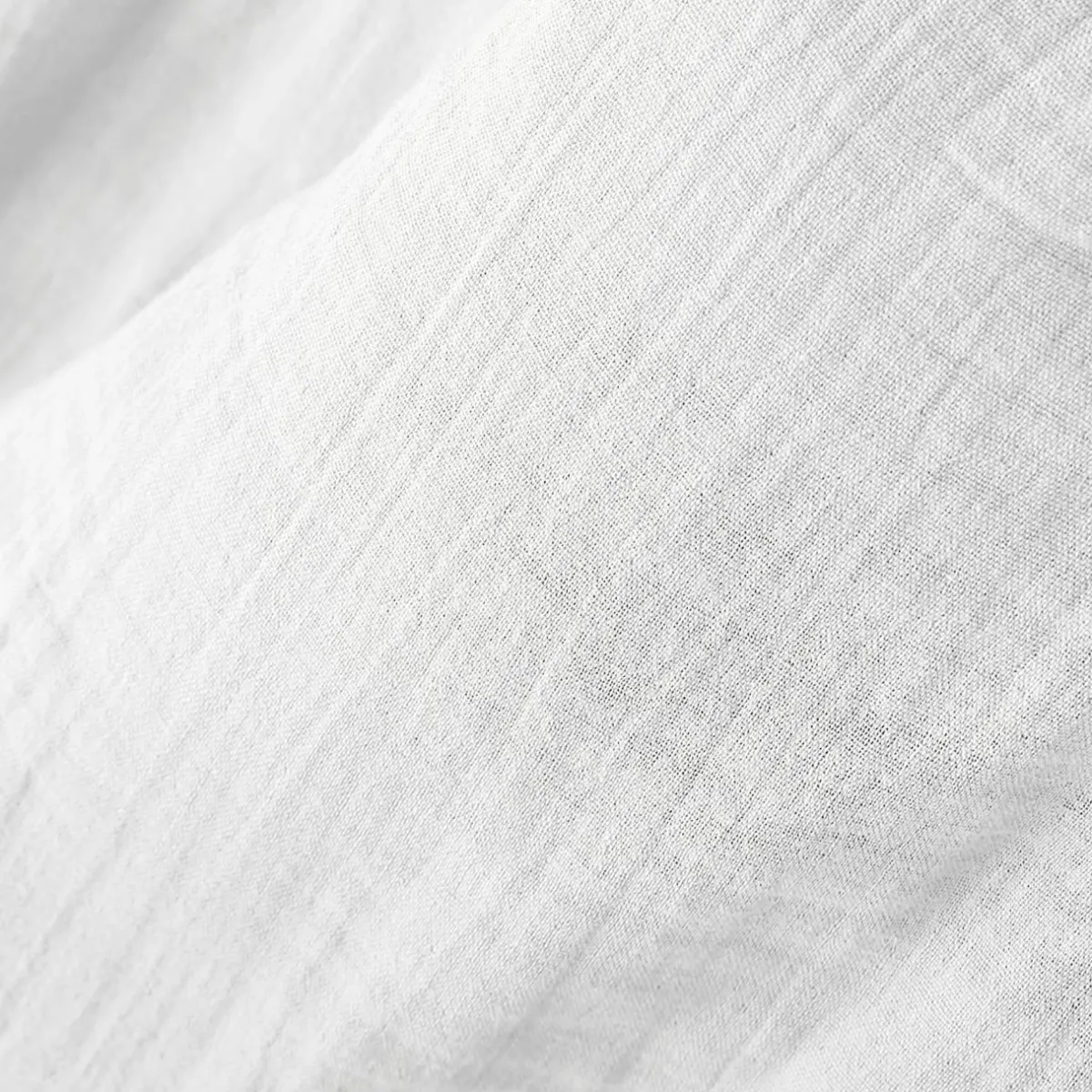 EMINZA Couvre-lit matelassé gaze de coton (180 x 240 cm) Gaïa chantilly Blanc New