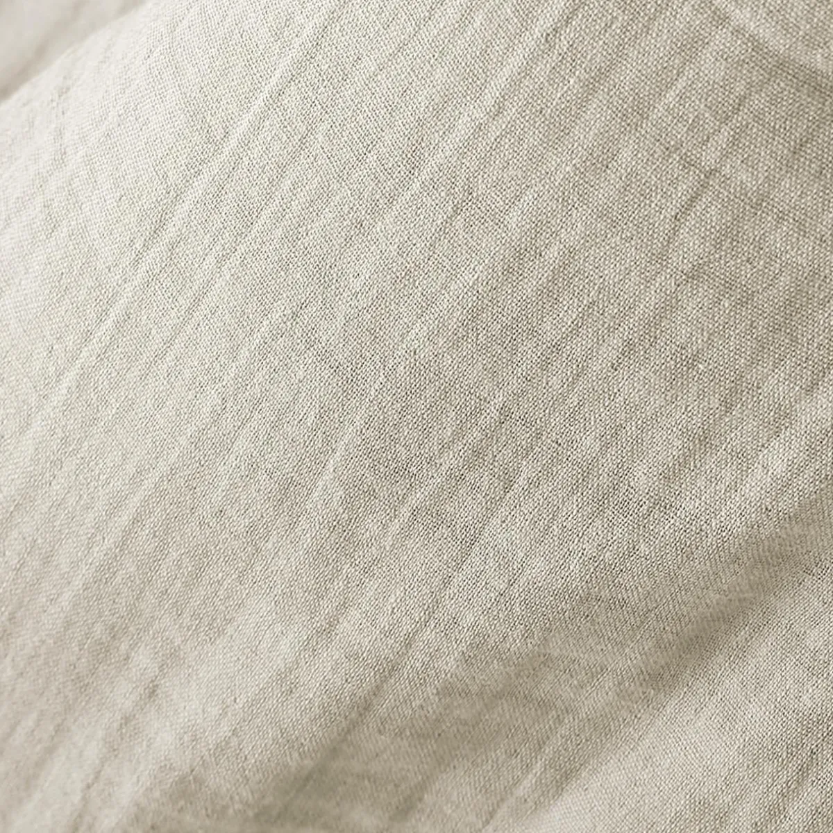 EMINZA Couvre-lit matelassé gaze de coton (260 x 240 cm) Gaïa pampa Beige New