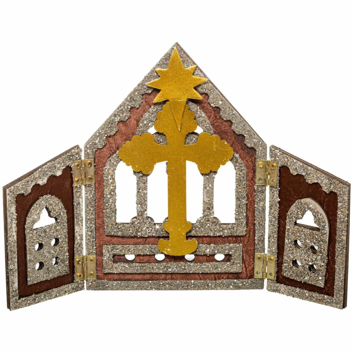 Feeric Lights & Christmas Crèche de Noël complète (H25 cm) Sainte-Nathalie Outlet