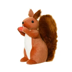 KAEMINGK Écureuil de Noël (H40 cm) Gribouille et citrouille Marron Discount