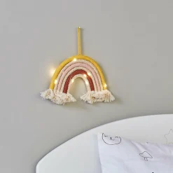 OSTARIA Déco murale lumineuse enfant (28,5 x 20 cm) Arc en ciel Multicolore Best
