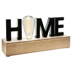 ATMOSPHERA Décoration lettres lumineuses LED Home Noir Discount