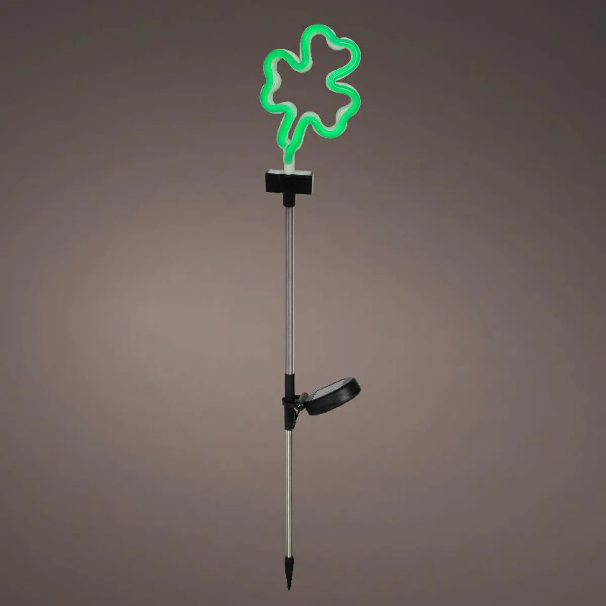 KAEMINGK Décoration lumineuse Solaire à piquer au sol (H70 cm) néon Trèfle Vert Online
