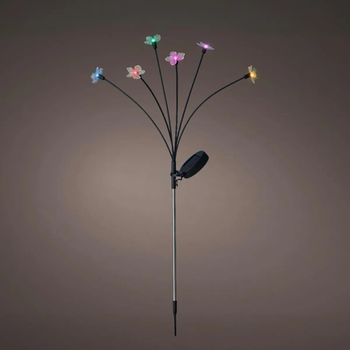 KAEMINGK Décoration lumineuse Solaire à piquer au sol (H70 cm) Flowers Multicolore Online