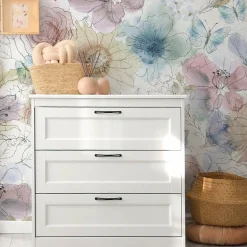 MOTIF Décoration murale adhésive (257 x 260 cm) Florelie Multicolore Clearance
