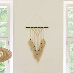 ATMOSPHERA Décoration murale Macramé (H68 cm) Safari Lin Best