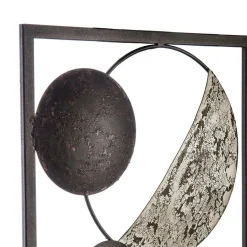 ATMOSPHERA Decoration murale métal (H61 cm) Ethnic Noir New