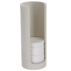 TENDANCE Distributeur à cotons (H17 cm) Japandi Beige Hot