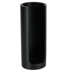 TENDANCE Distributeur à cotons (H17 cm) Japandi Noir New