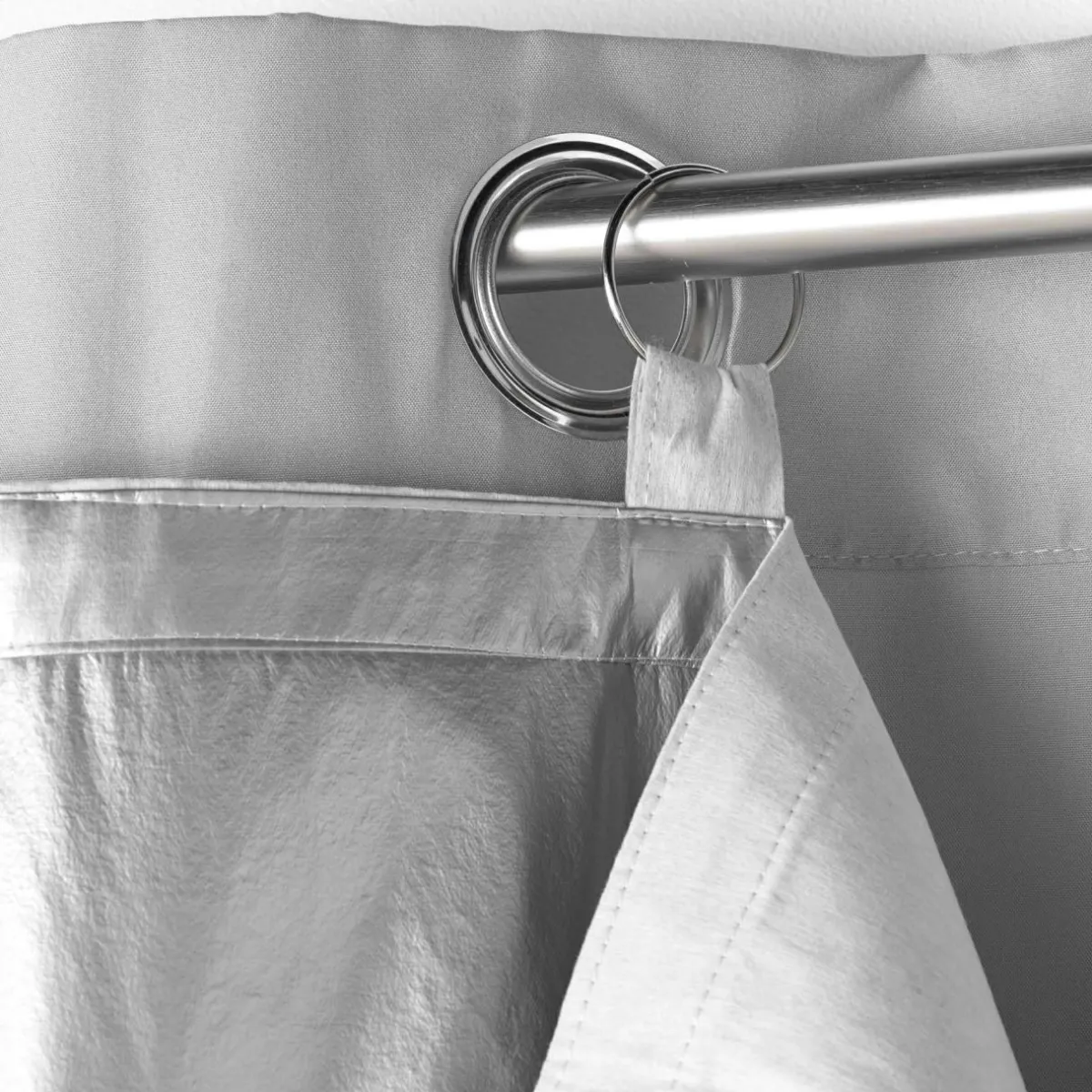 DOUCEUR D'INTERIEUR Doublure thermique pour rideau (130 x 230 cm) Cover Gris Outlet