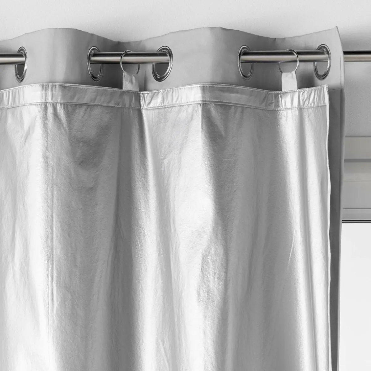DOUCEUR D'INTERIEUR Doublure thermique pour rideau (130 x 230 cm) Cover Gris Outlet
