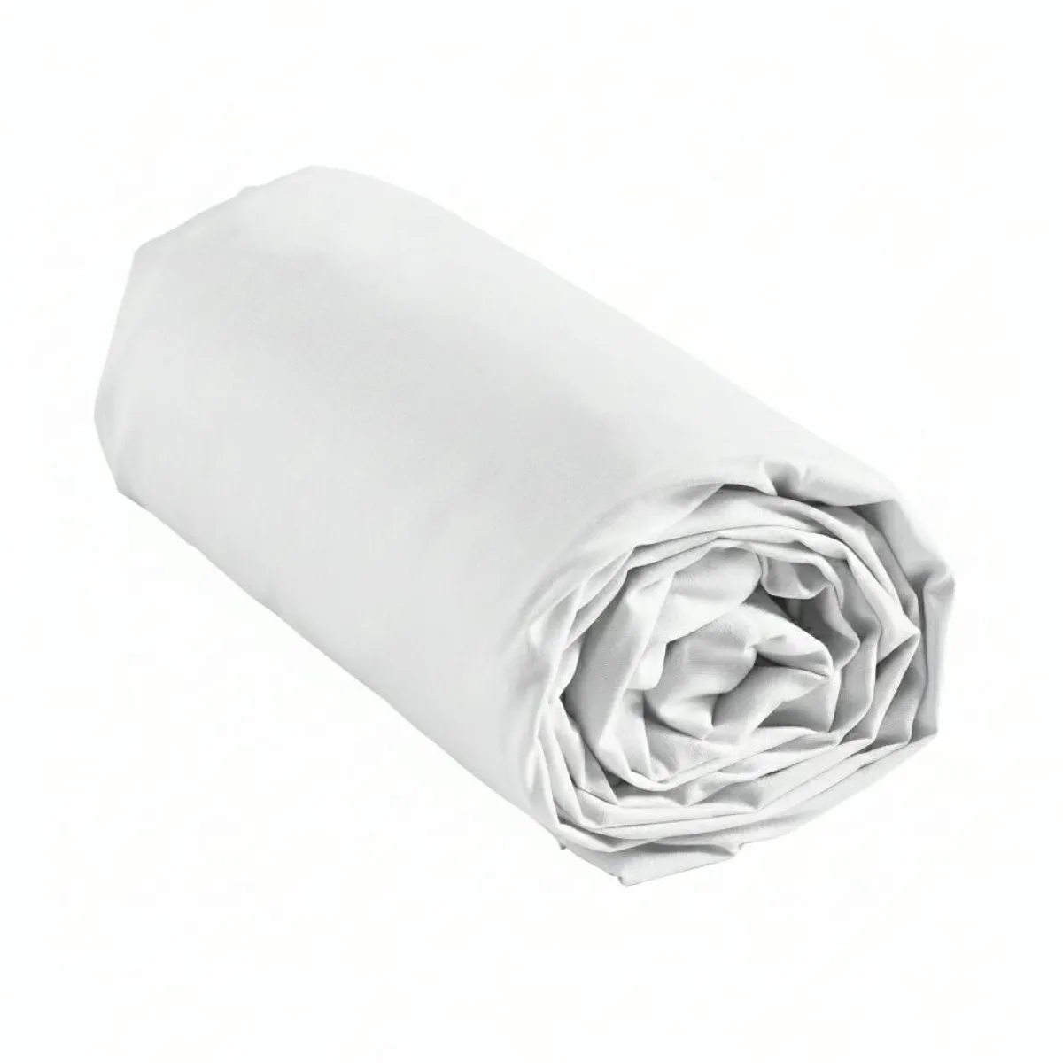 douceur d'intu017drieur Drap housse coton lavé (160 x 200 cm) Linella Blanc Sale