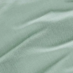 EMINZA Drap housse percale de coton (180 x 200 cm) Cali Vert Eucalyptus Online