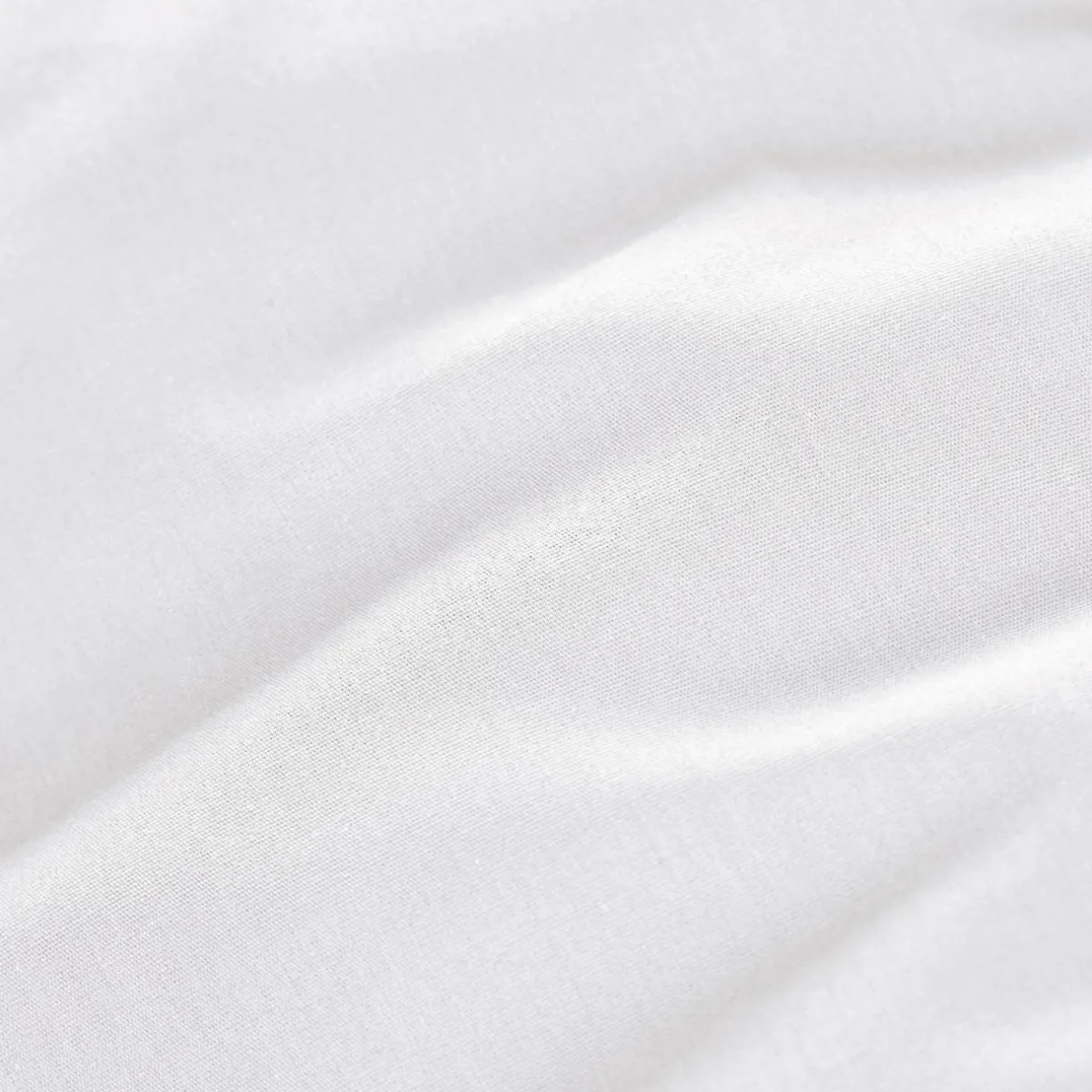 EMINZA Drap housse percale de coton (200 x 200 cm) Cali Blanc Online