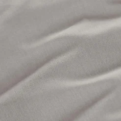 EMINZA Drap housse percale de coton (140 x 200 cm) Cali Gris clair Hot