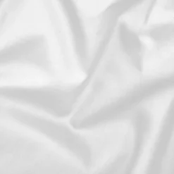 ATMOSPHERA Drap housse satin de coton (140 x 190 cm) Lydia Blanc New