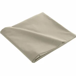 DOUCEUR D'INTERIEUR Drap plat coton bio (240 x 300 cm) Biolina Taupe Outlet