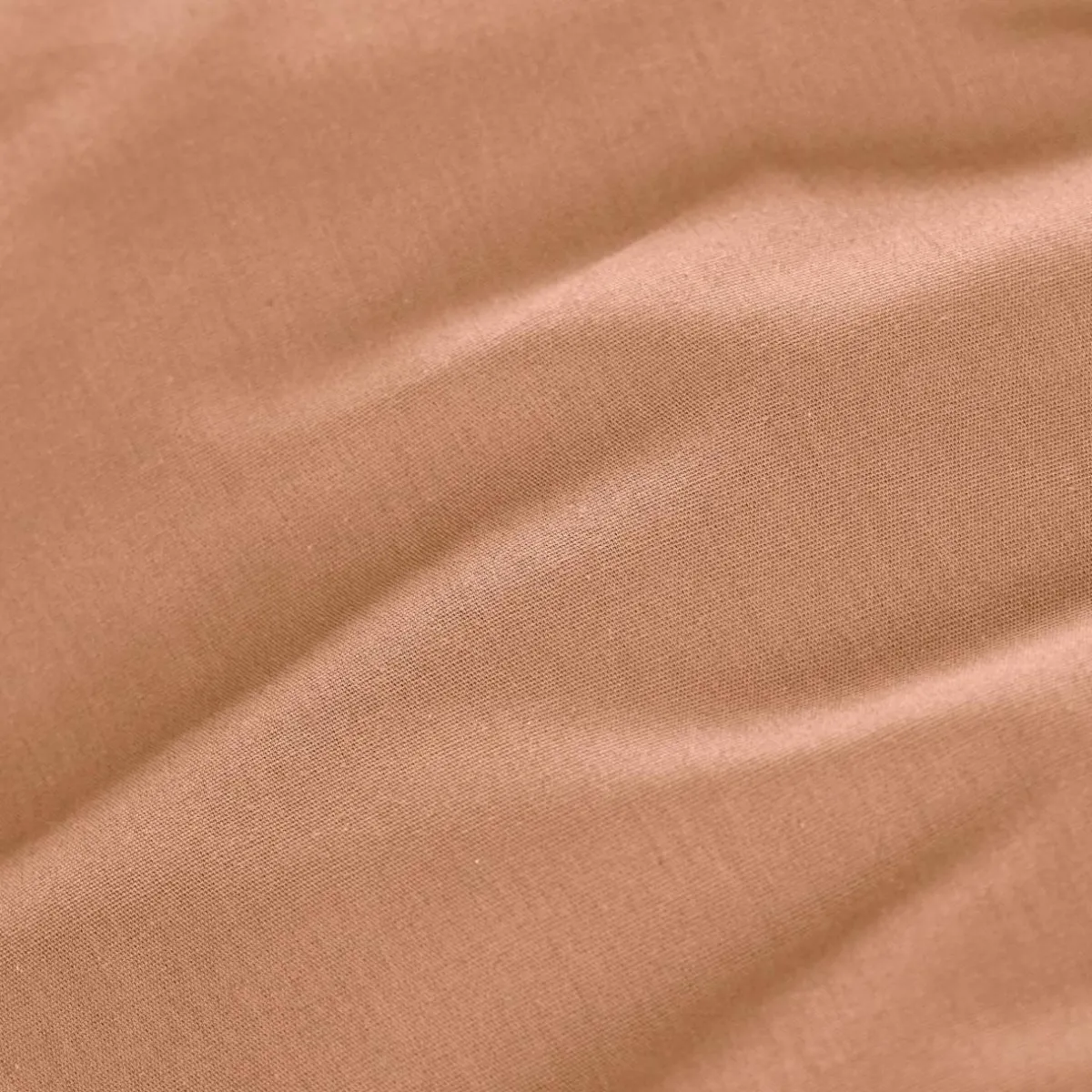 EMINZA Drap plat percale de coton (180 x 290 cm) Cali Rose Pêche