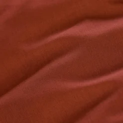 EMINZA Drap plat percale de coton (180 x 290 cm) Cali Terracotta Discount