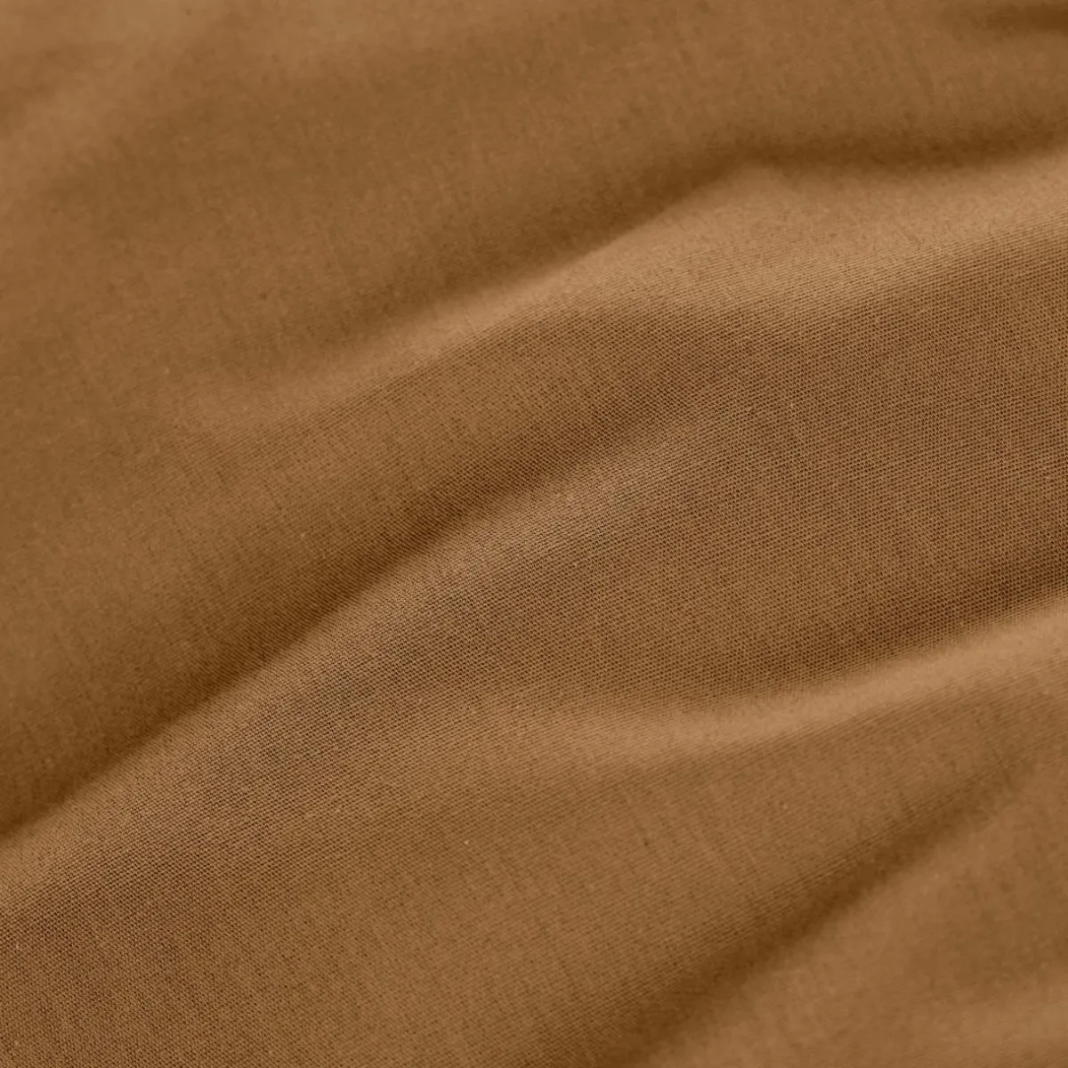 EMINZA Drap plat percale de coton (270 x 300 cm) Cali Camel Online