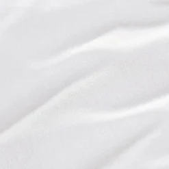 EMINZA Drap plat percale de coton (240 x 300 cm) Cali Blanc Best