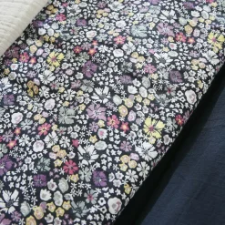 EMINZA Edredon gaze de coton (90 x 200 cm) Elya Violet Clearance