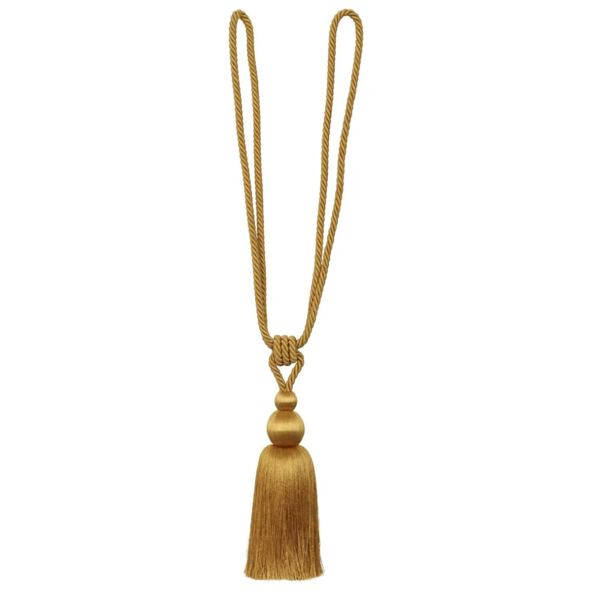 LUANCE Embrasse rideau (80 cm) Napoléon Jaune moutarde Clearance