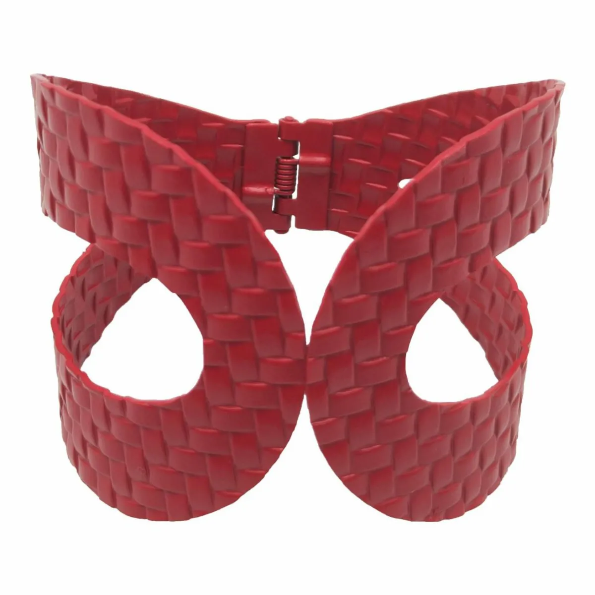 LUANCE Embrasse rideau manchette Orient Rouge Discount