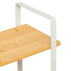 5 Five Simply Smart Etagère cuisine bois 2 niveaux bac (H30 cm) Ordera he Blanc New