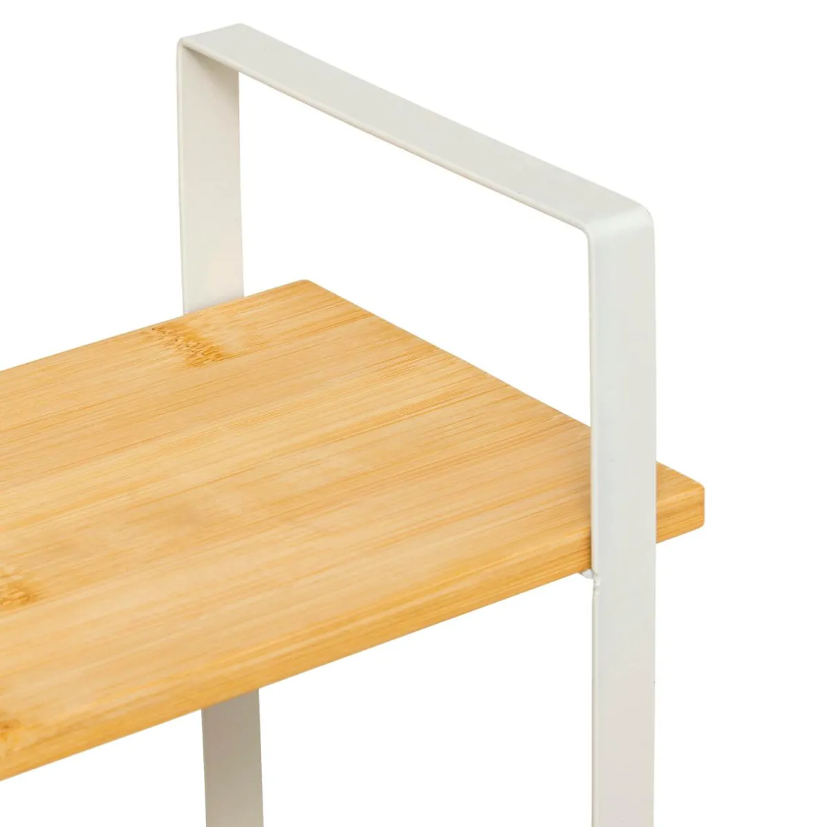 5 Five Simply Smart Etagère cuisine bois 2 niveaux bac (H30 cm) Ordera he Blanc New