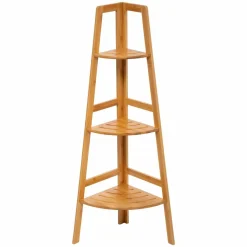 ATMOSPHERA Etagère d'angle bambou (H103 cm) Siao Naturel Outlet